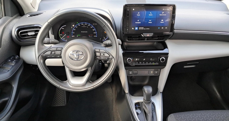 Toyota Yaris Cross cena 99900 przebieg: 56345, rok produkcji 2022 z Biała Piska małe 277